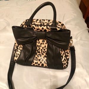 Betsey Johnson Animal Print Purse